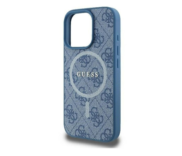Guess 4G Ring Classic Logo do iPhone 16 Pro niebieski - 1279189 - zdjęcie 2